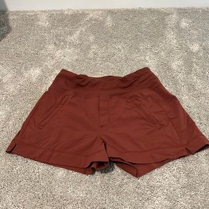Maroon hiking shirt from Athleta